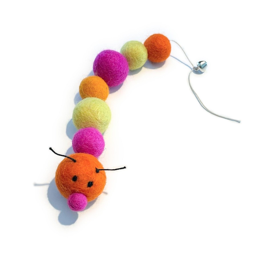 Eco Pets Friendsheep | Summer Kat The Caterpillar Eco Toy