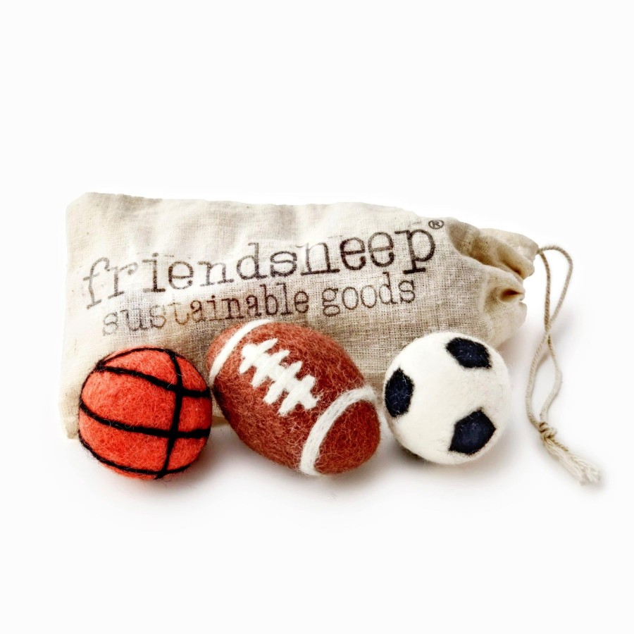 Eco Pets Friendsheep | Sporty Pet Toys Pack Of 3