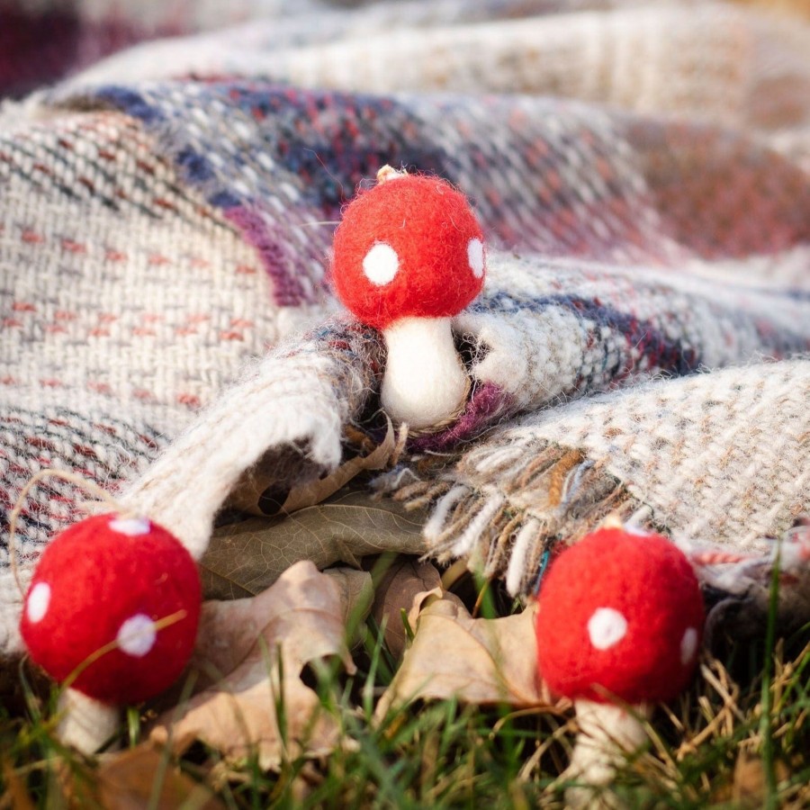 Eco Pets Friendsheep | Amanita Mushrooms Eco Toys-Set Of 3