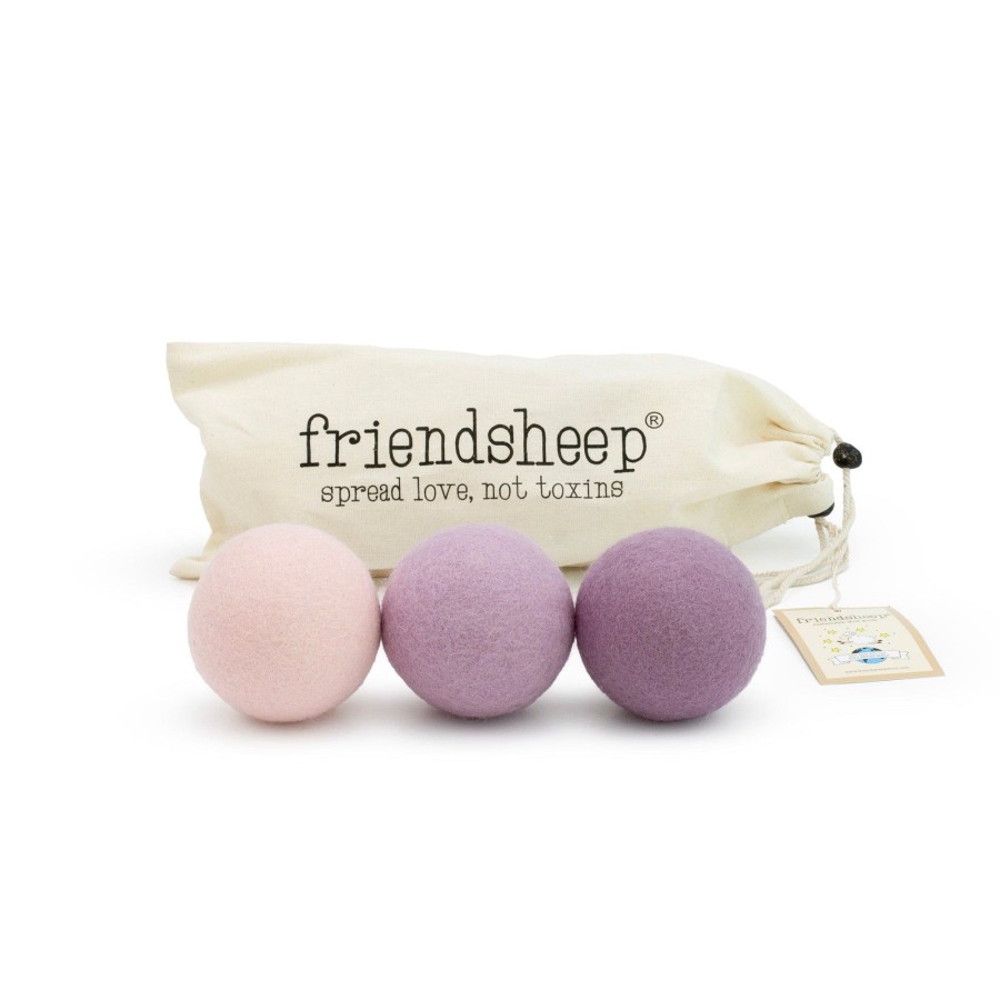 Eco Dryer Balls Friendsheep | Amethyst Ombre (Purple)