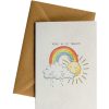 Eco Cards Friendsheep | In My Thoughts (Rainbow)-Greeting Card