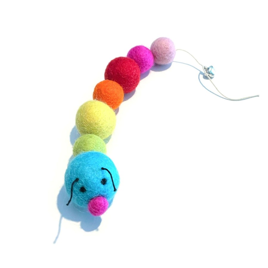 Eco Pets Friendsheep | Rainbow Kat The Caterpillar Eco Toy