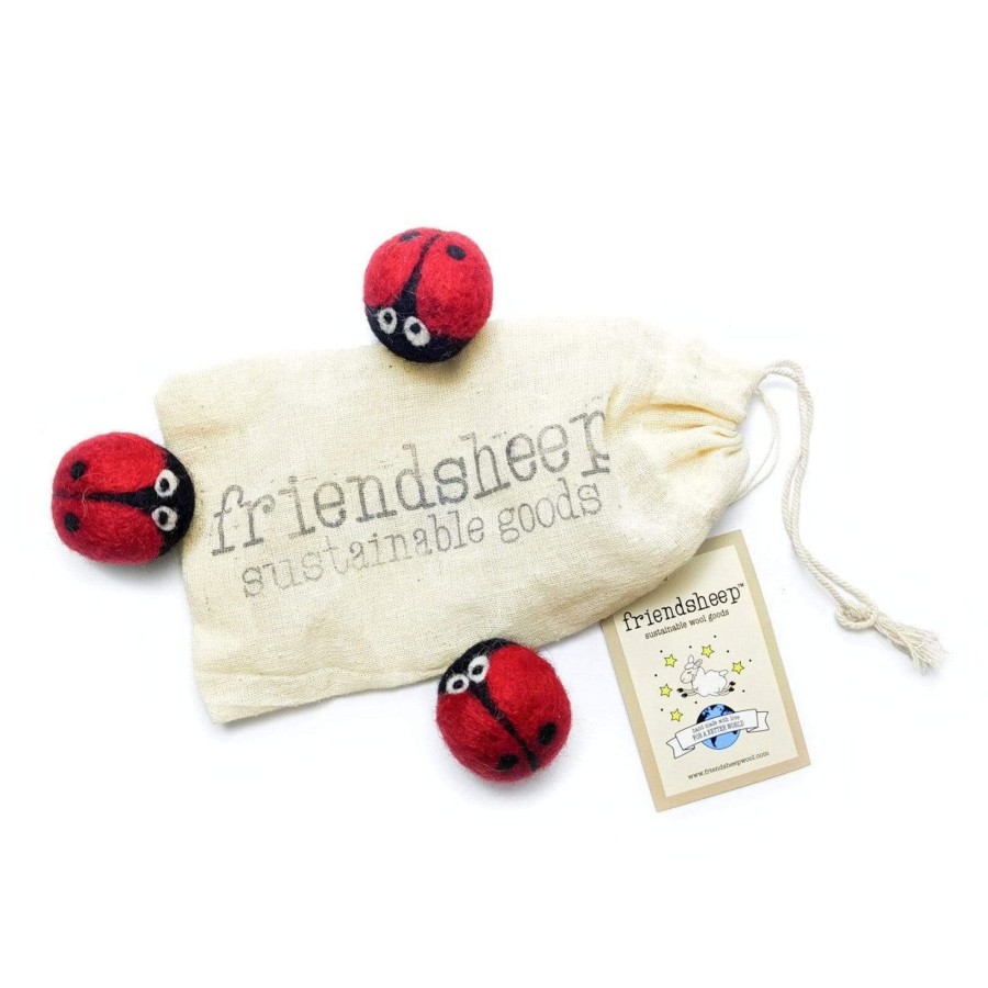 Eco Fresheners Friendsheep | Gina The Ladybug & Friends-Set Of 3