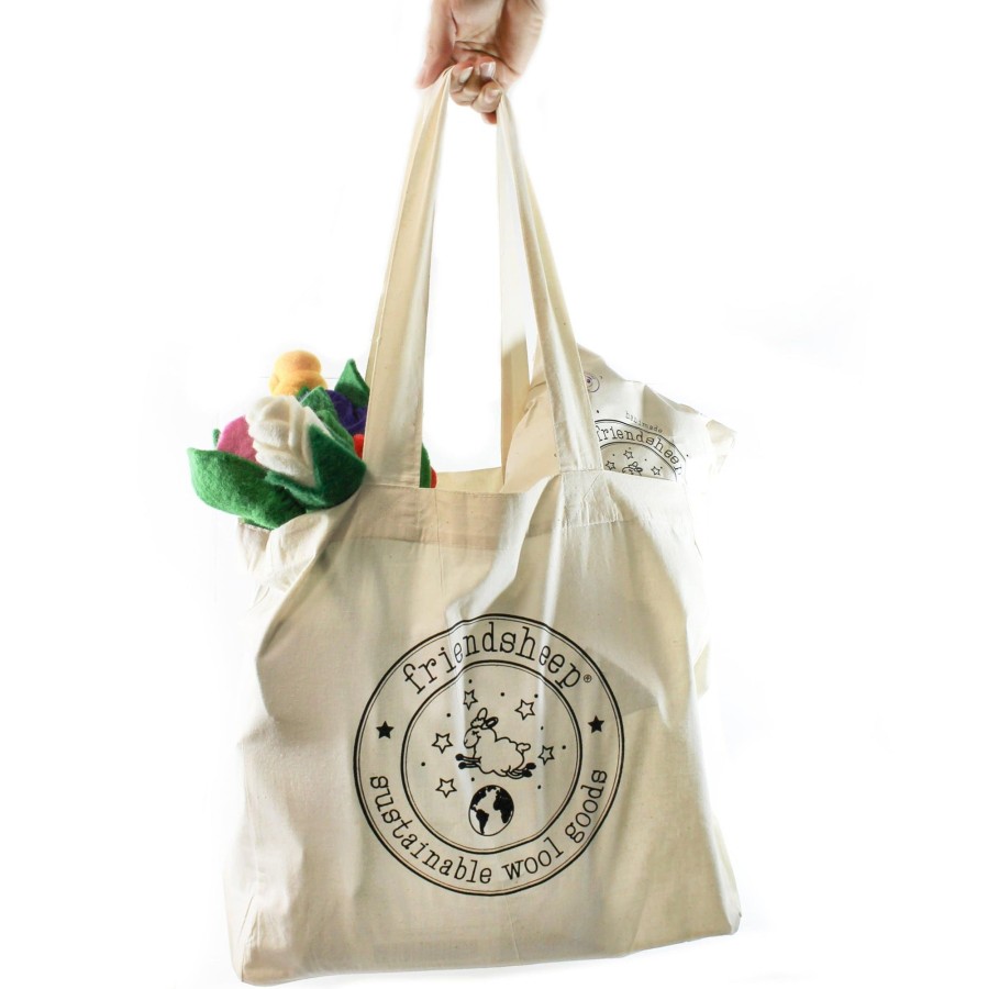 Eco Decor Friendsheep | One Less Plastic Bag!-Organic Cotton Tote