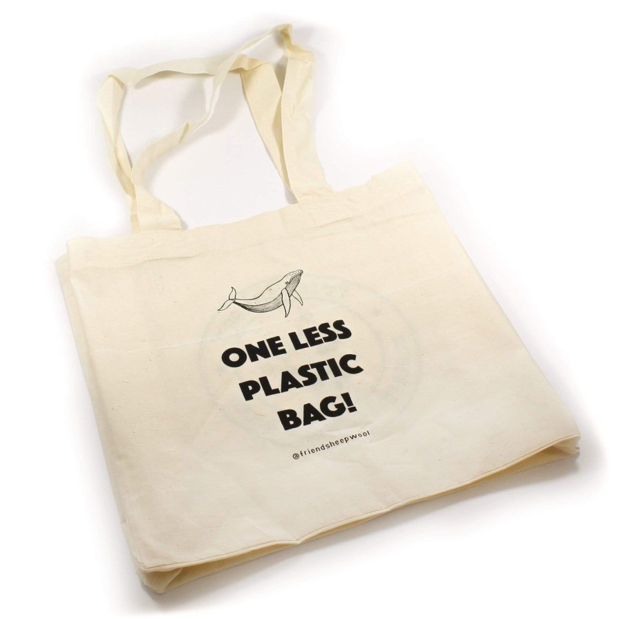 Eco Decor Friendsheep | One Less Plastic Bag!-Organic Cotton Tote