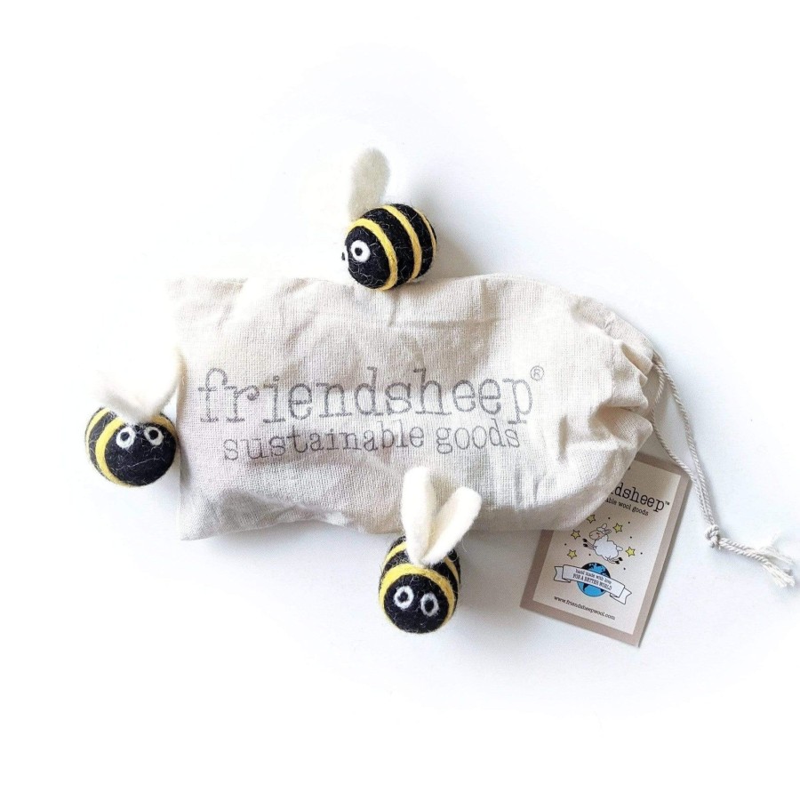 Eco Pets Friendsheep | Berta The Honey Bee & Sisters-Set Of 3