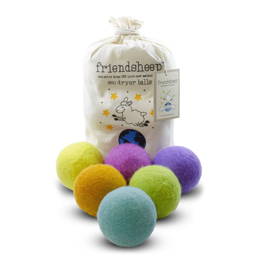 Eco Dryer Balls Friendsheep | Rainbow Blast