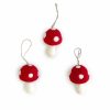 Eco Decor Friendsheep | Red Toadstool Ornaments-Set Of 3