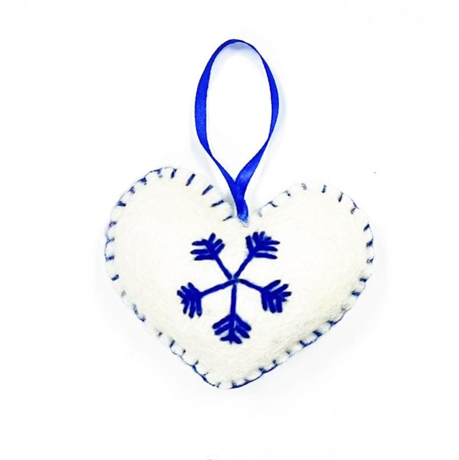 Eco Decor Friendsheep | Big White Blue Heart-Unique