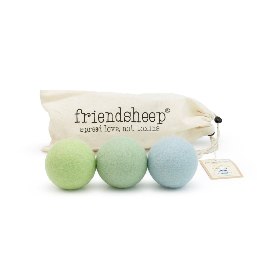 Eco Dryer Balls Friendsheep | Jade Ombre (Green)