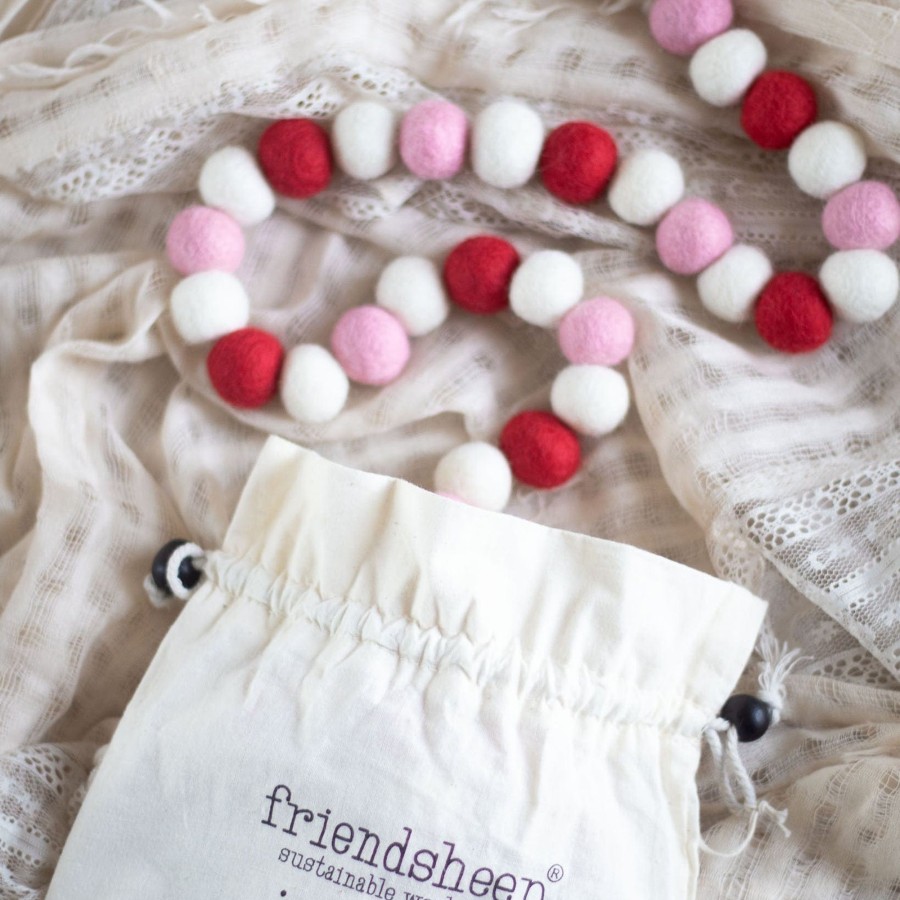 Eco Fresheners Friendsheep | Red Valentine-Eco Garland