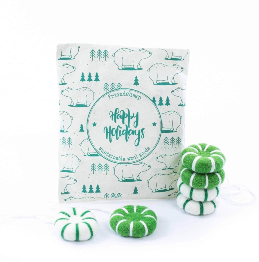 Eco Decor Friendsheep | Peppermint Eco Freshener Ornaments-Greens