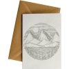 Eco Cards Friendsheep | Circle Mountain Lake-Greeting Card