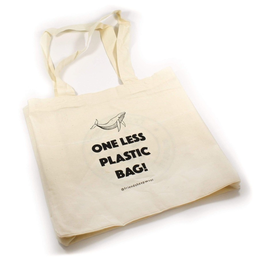 Unique Project Friendsheep | One Less Plastic Bag!-Organic Cotton Tote