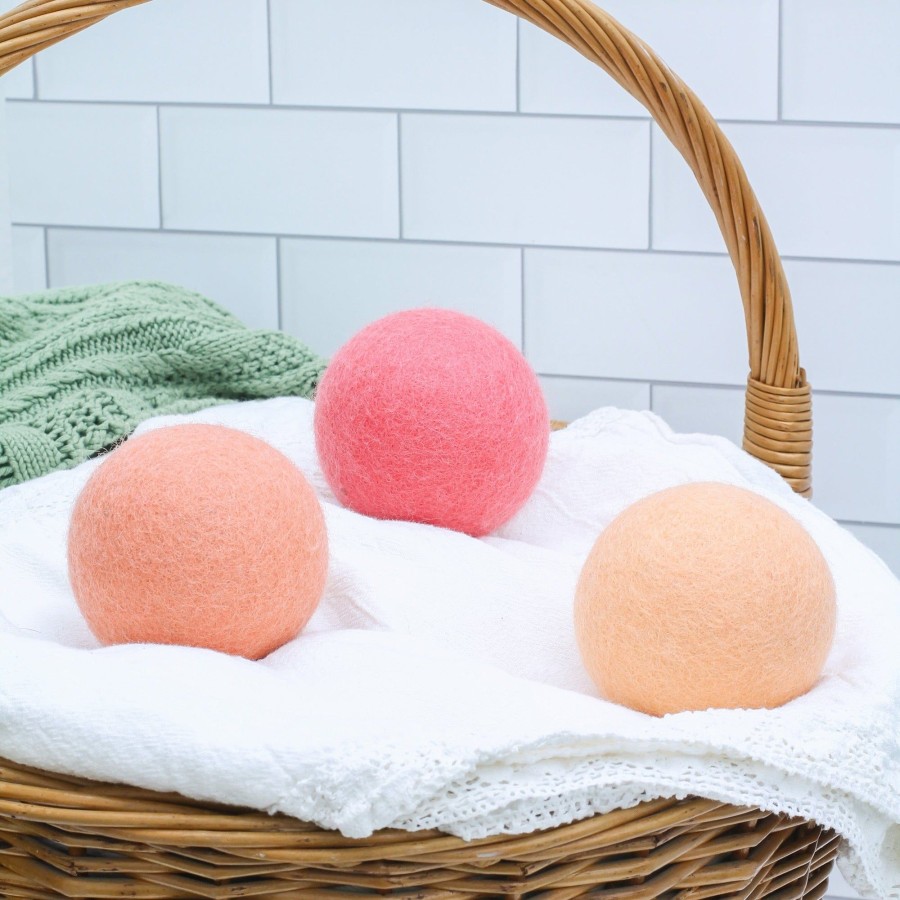 Eco Dryer Balls Friendsheep | Coral Ombre (Pink)