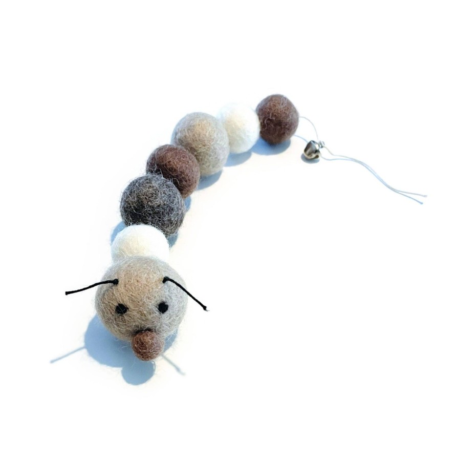 Eco Pets Friendsheep | Brownie Kat The Caterpillar Eco Toy