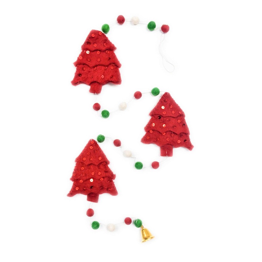 Eco Decor Friendsheep | Red Tree Hanging Garland-Unique