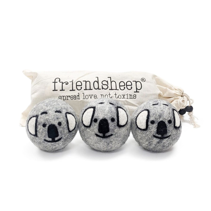 Eco Dryer Balls Friendsheep | Cuddly Koalas Trio