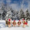 Eco Decor Friendsheep | Santa'S Helpers-Set Of 4