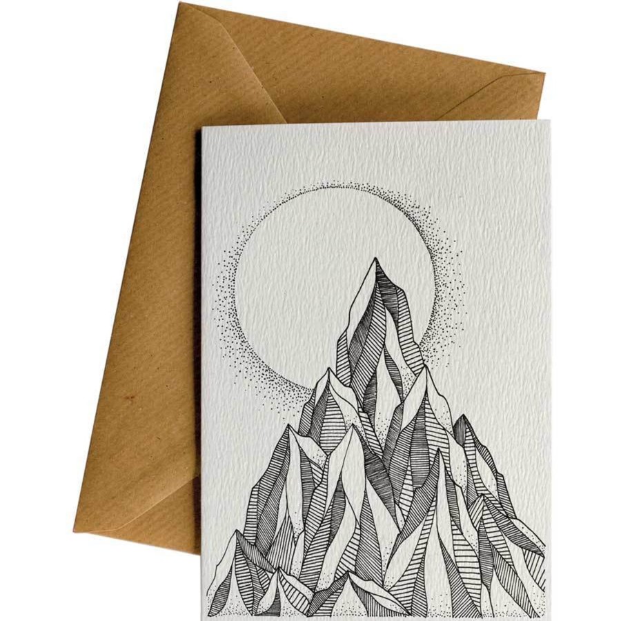 Eco Cards Friendsheep | Mountain Moon-Greeting Card