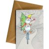 Eco Cards Friendsheep | Elves Bike-Greeting Card