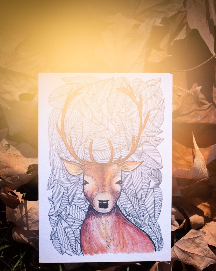 Eco Cards Friendsheep | Deer-Greeting Card