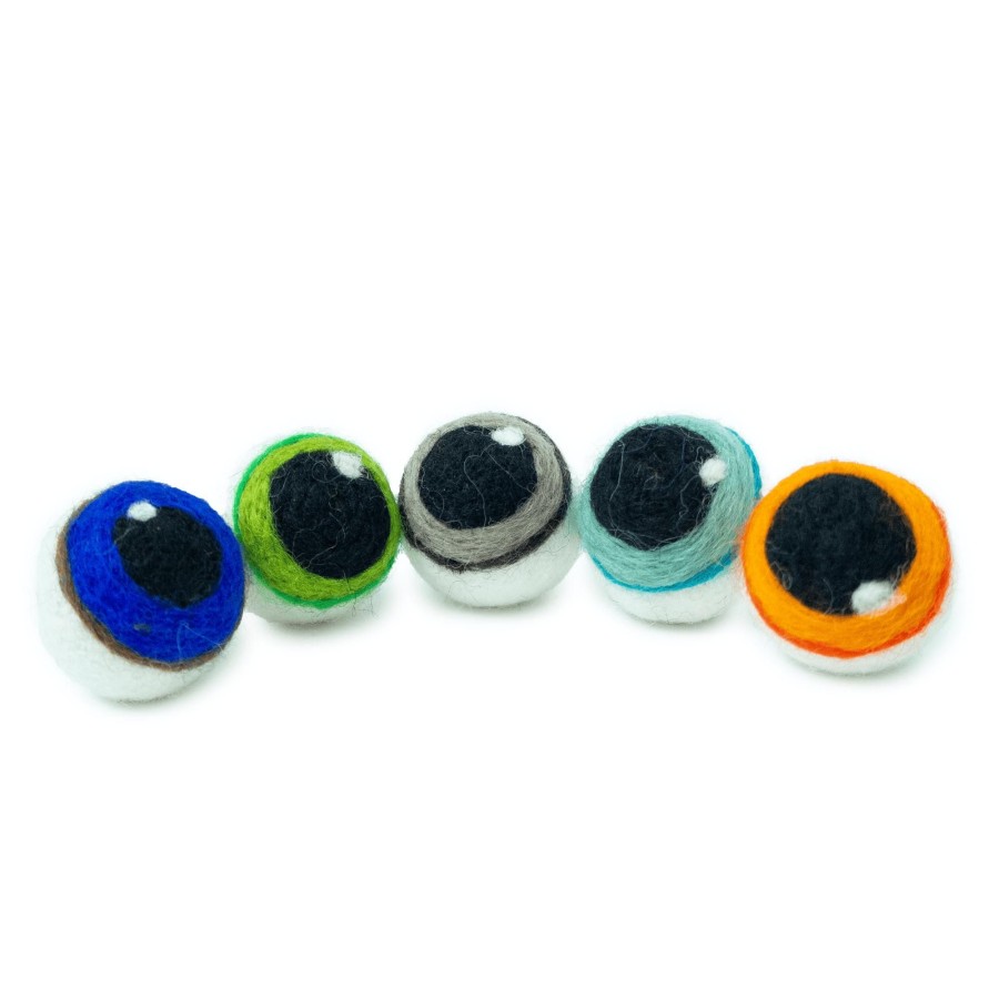 Eco Pets Friendsheep | Spooky Eye Ball Eco Toys-Set Of 5