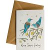 Eco Cards Friendsheep | Tui Season Greetings (Blue Bird)-Greeting Card