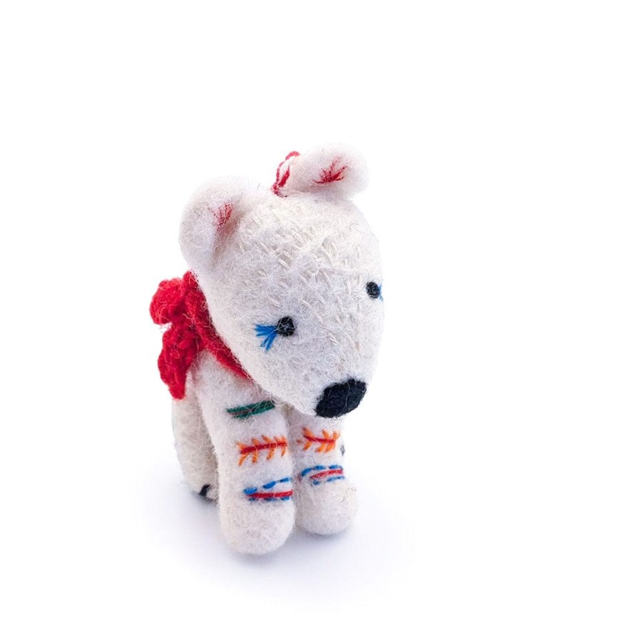 Eco Decor Friendsheep | Nita The Polar Bear Eco Ornament