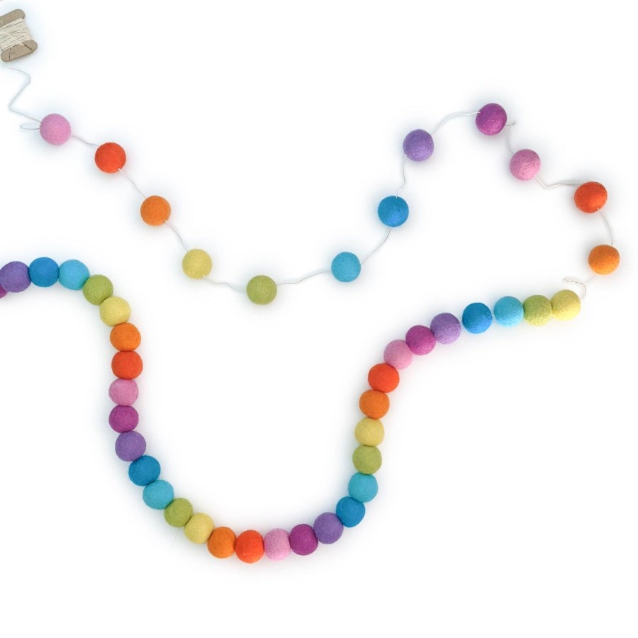 Eco Decor Friendsheep | Shiny Happy Rainbow Eco Garland