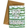 Eco Cards Friendsheep | Let It Snow-Greeting Card