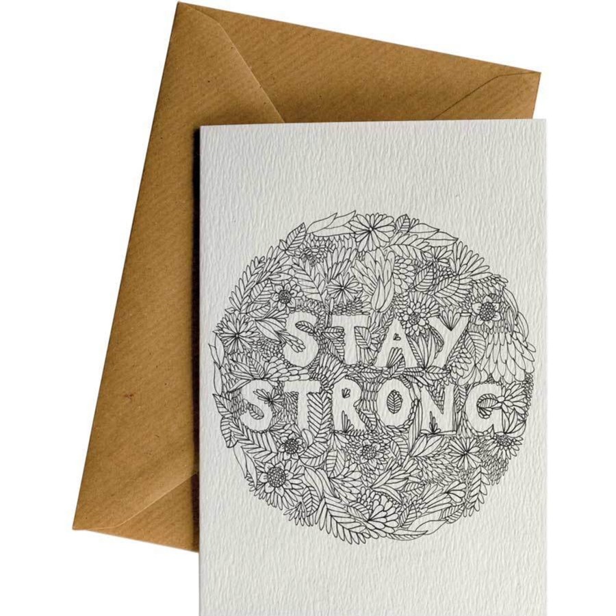 Eco Cards Friendsheep | Stay Strong-Greeting Card