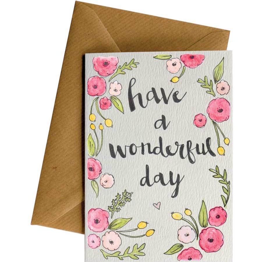 Eco Cards Friendsheep | Wonderful Day-Greeting Card